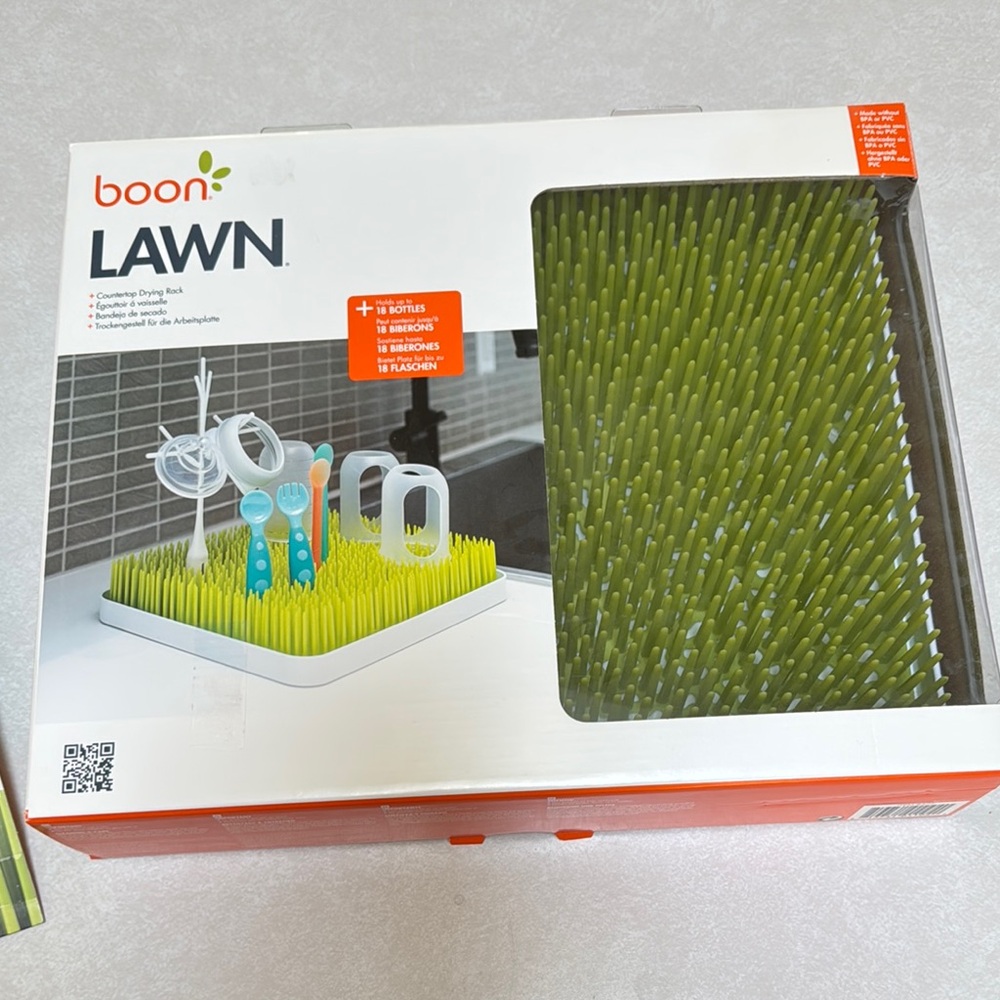 Boon Lawn Countertop Drying Rack - Green - Picture 2 of 6